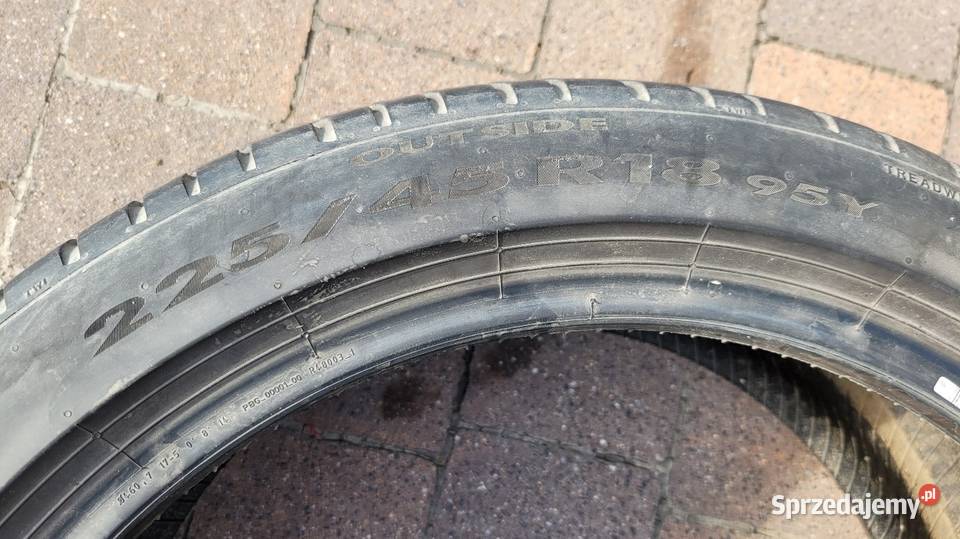 Opony Pirelli cinturato P7 2254518 lato Andrychów