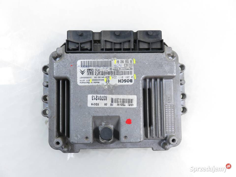 STEROWNIK PEUGEOT 307 Break 3E 16 HDi 9655698280 Komputery małopolskie