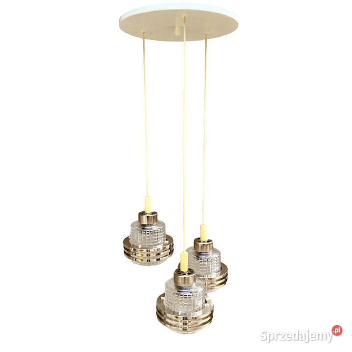 Żyrandol kaskadowy midcentury modern Pokrok mazowieckie sprzedam