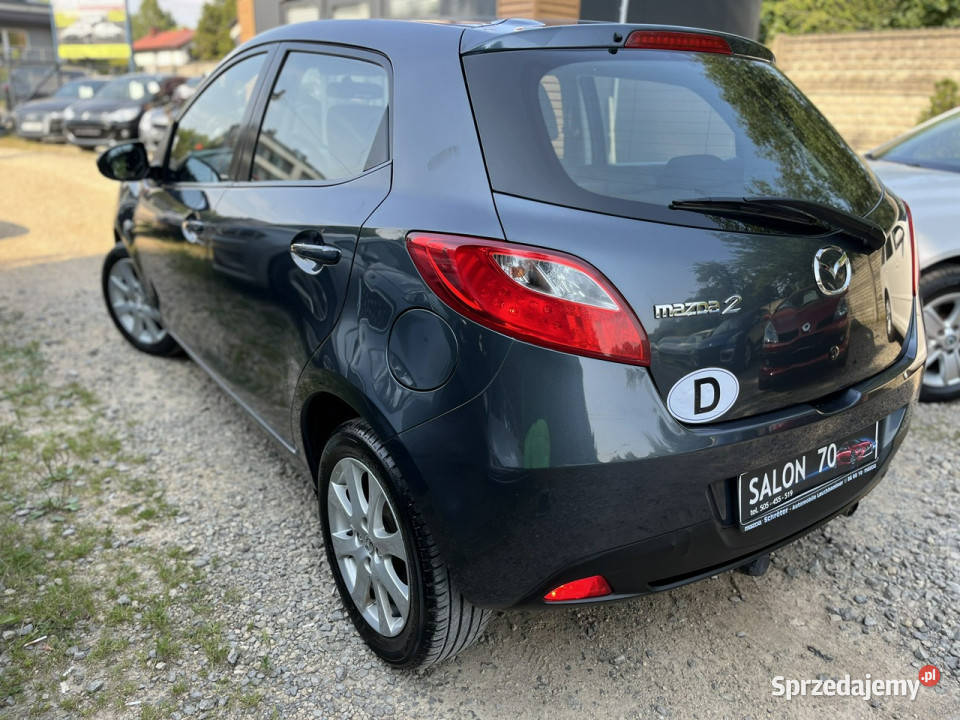Mazda 2 13 1WŁ Klima Grzane FOtele Alu El szyby Hatchback śląskie
