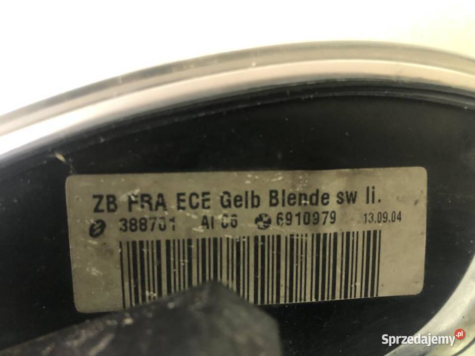 LAMPA LEWY PRZÓD 6910955 BMW E46 EUROPA osobowe