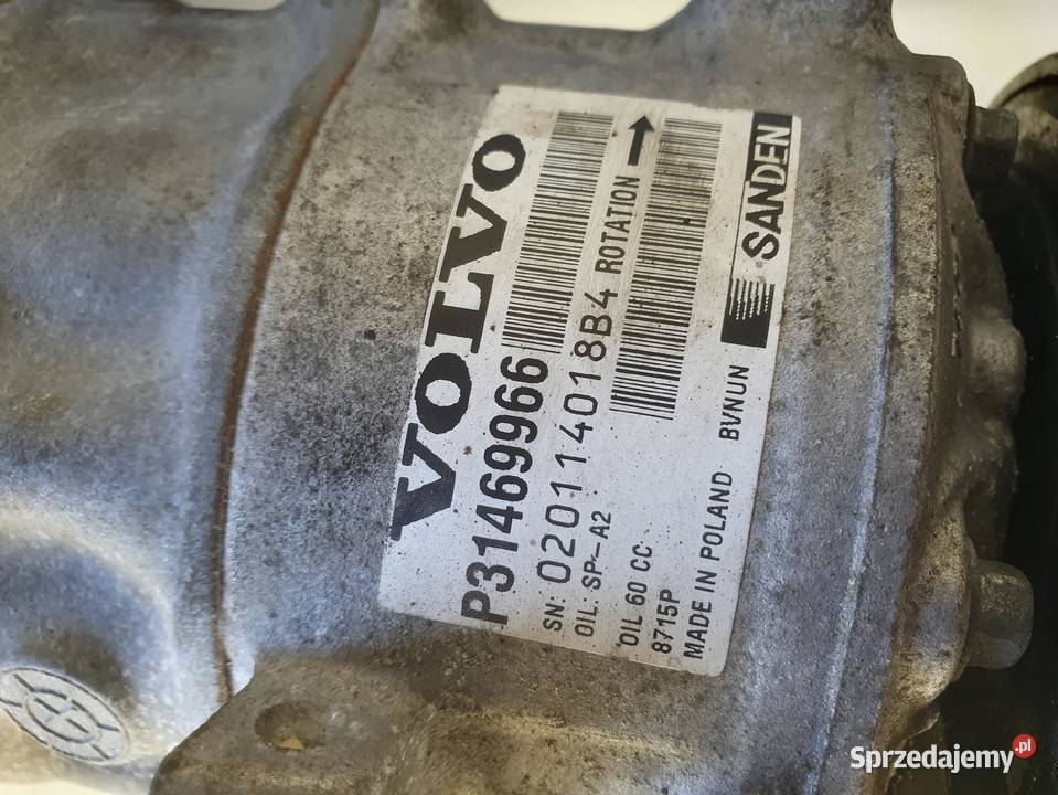 SPRĘŻARKA KLIMATYZACJI Volvo V90 II 20 D3 Chełm