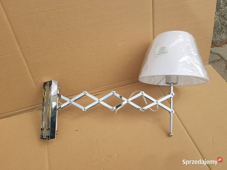 Kinkiet ścienny do czytania HARMONIA chrom E27 Kinkiety Warszawa sprzedam