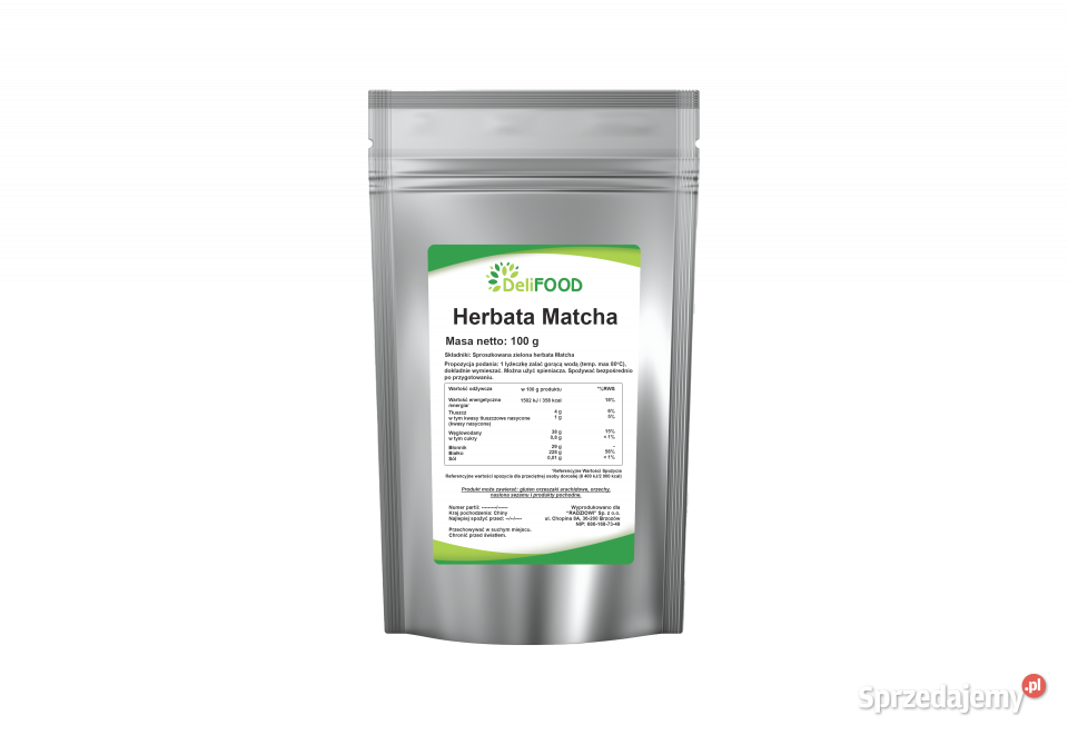 Herbata matcha proszek 100g