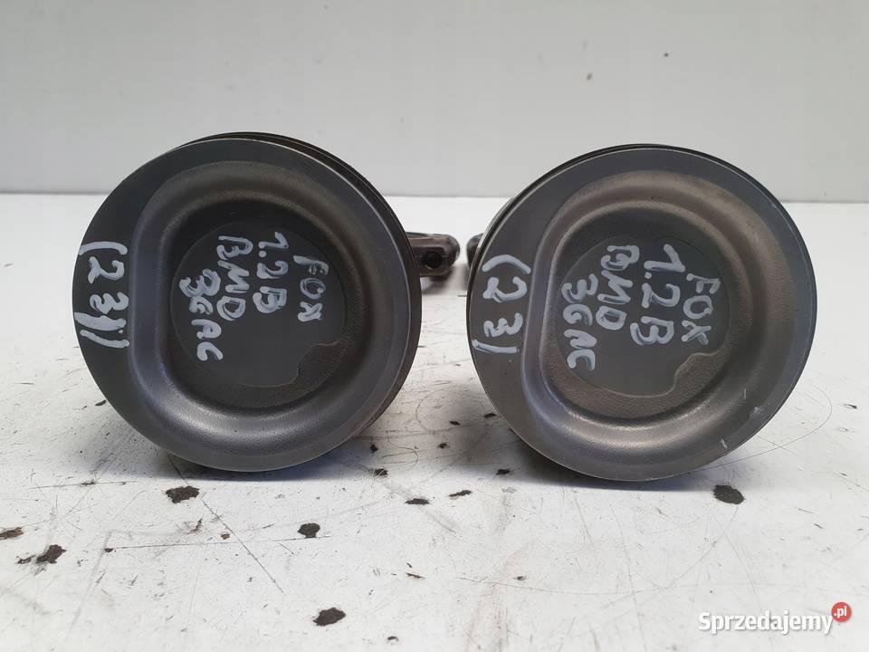 VW Fox 12 6V TŁOK KORBOWÓD 36AC osobowe