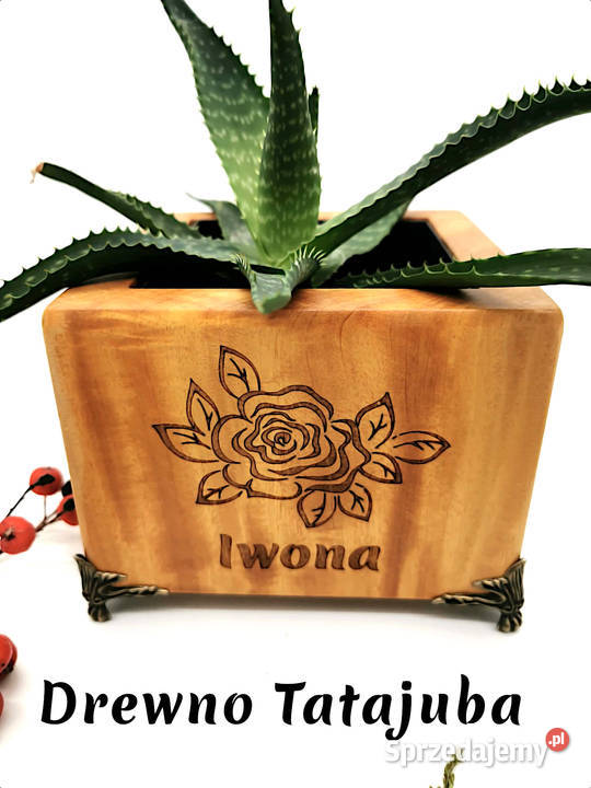 Doniczka personalizowana na prezent Witkowo sprzedam
