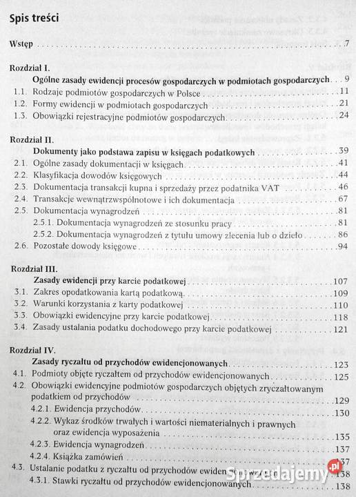 Formy ewidencji podatkowej Teresa Martyniuk Chełm