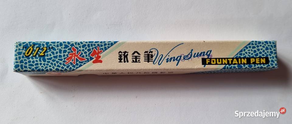 Chińskie pióro wieczne Wing Sung 612 Zielona Góra sprzedam