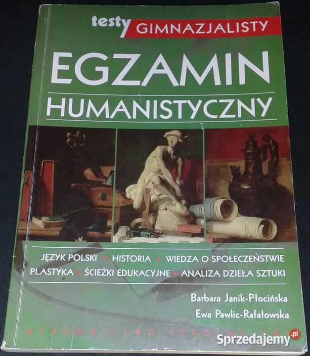 Testy gimnazjalisty Egzamin humanistyczny Chełm