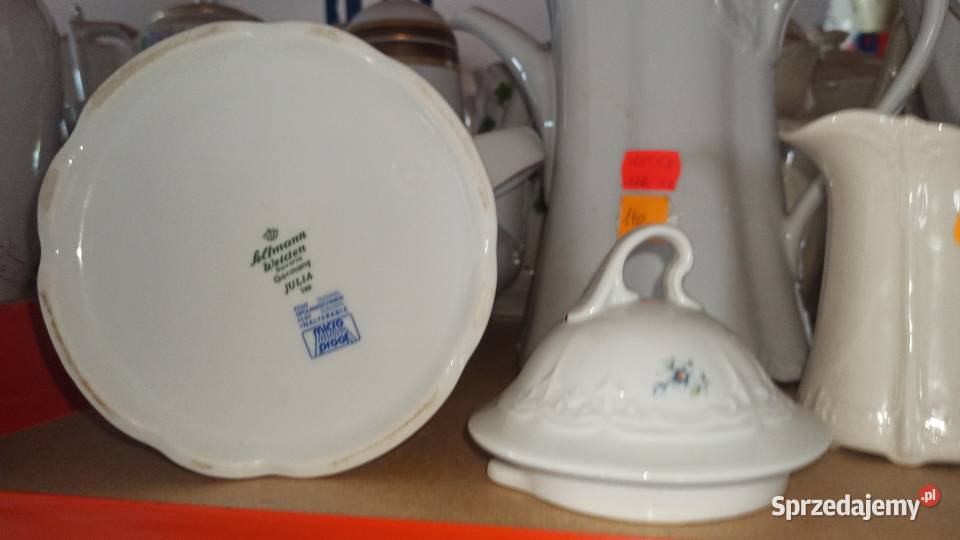 Dzbanek niebieskie kwiaty Seltmann Weiden Porcelana i szkło