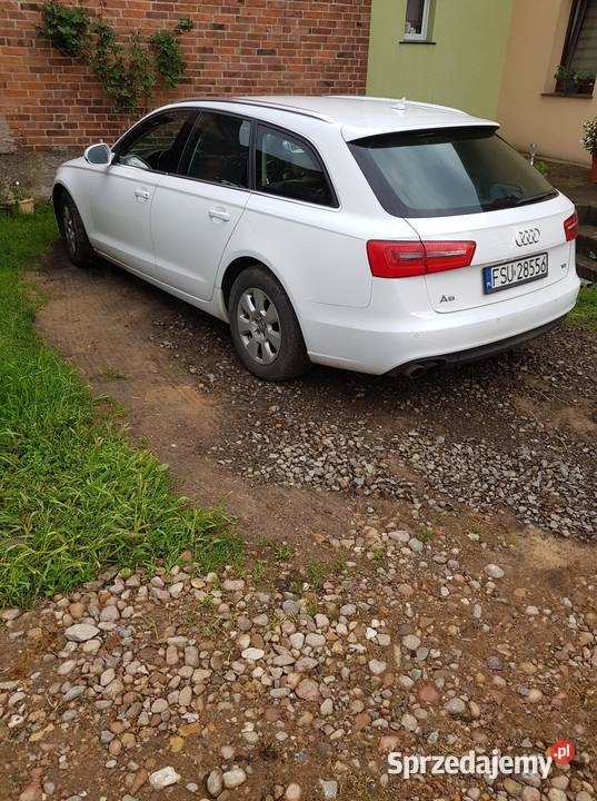 SPRZEDAM FAJNE AUDI A6 C7 biały Tarnawa Rzepińska sprzedam
