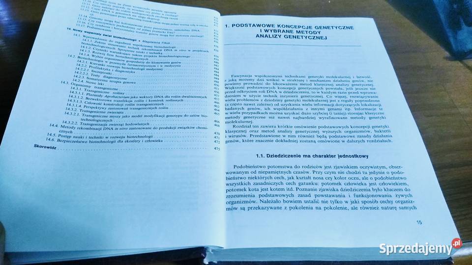Genetyka molekularna PODRĘCZNIK Piotr Węgleński studia Podręczniki Gdańsk