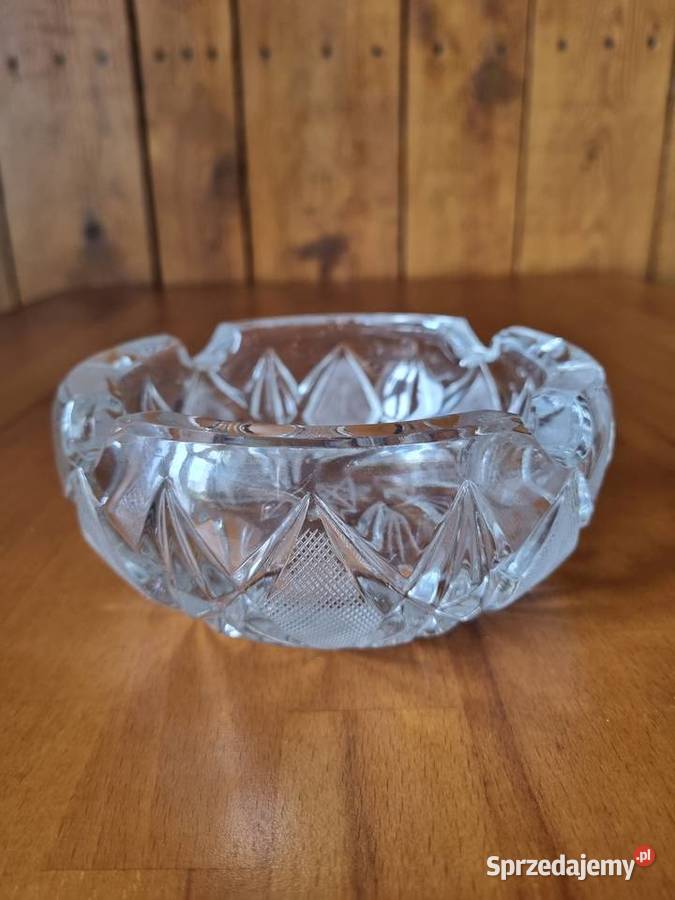 Kryształowa popielniczka Warszawa sprzedam