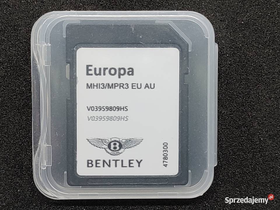 Aktualizacja map systemów Bentley Infotainment Sandomierz