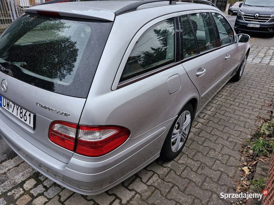 Mercedes W211 18 benzyna gaz Kompressor nieuszkodzony Wrocław