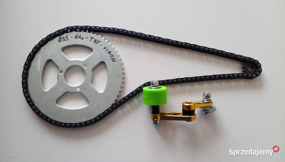 VIRON 36v 1000W łańcuch T8F zębatki PT napinacz