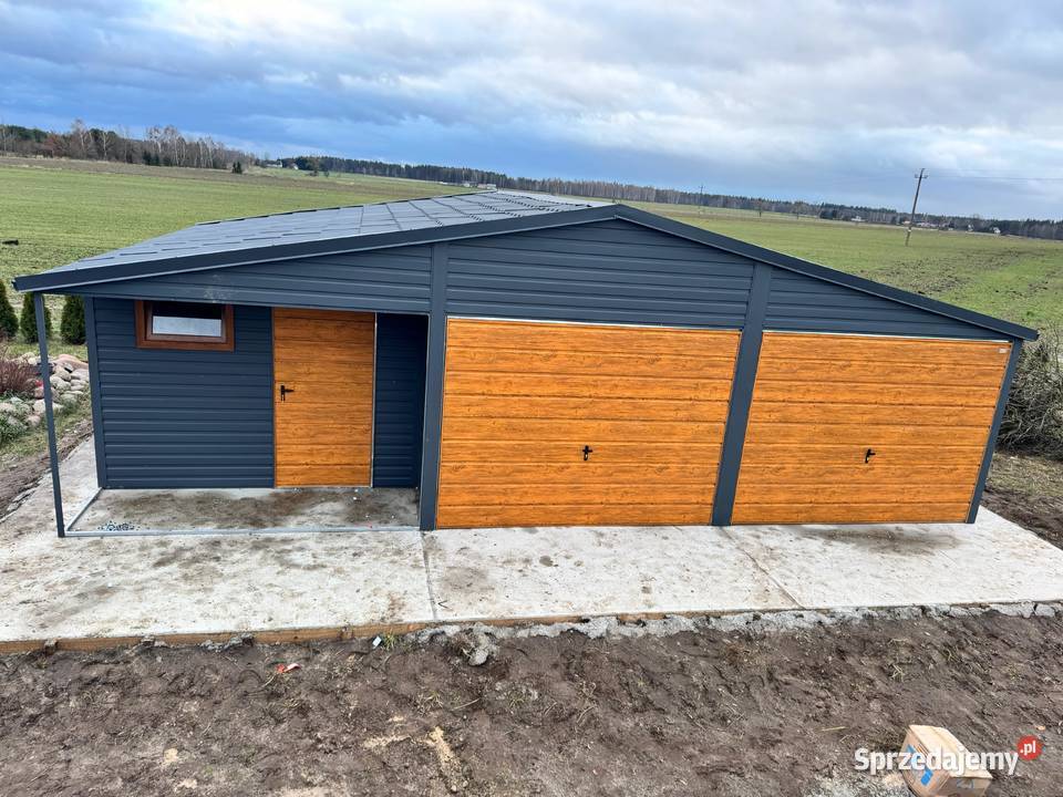 Garaż Blaszany 9x6 producent 10x6 10x7 7x7 7x6 Sprzedaż lubelskie Radzyń Podlaski
