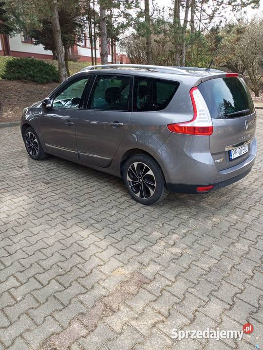 Renault Scenic 3 Grand Lift Mały przebieg 89 wielkopolskie Kaczory