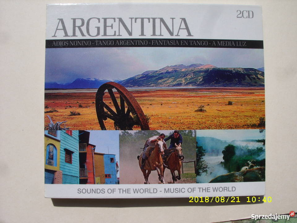 CD dance ARGENTINASOUND OF THE WORLD 2 CD Płyty i kasety Wołów
