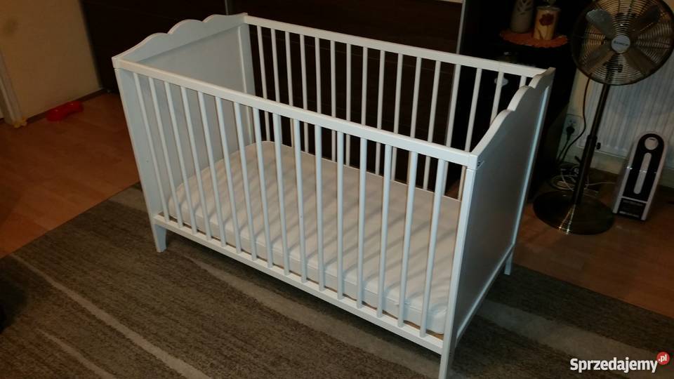 Łóżeczko Hensvik łożko dziecięce białe Warszawa