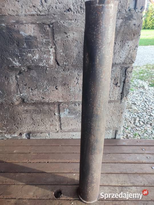 Duża łuska metalowa Pak 40 Dulcza Wielka