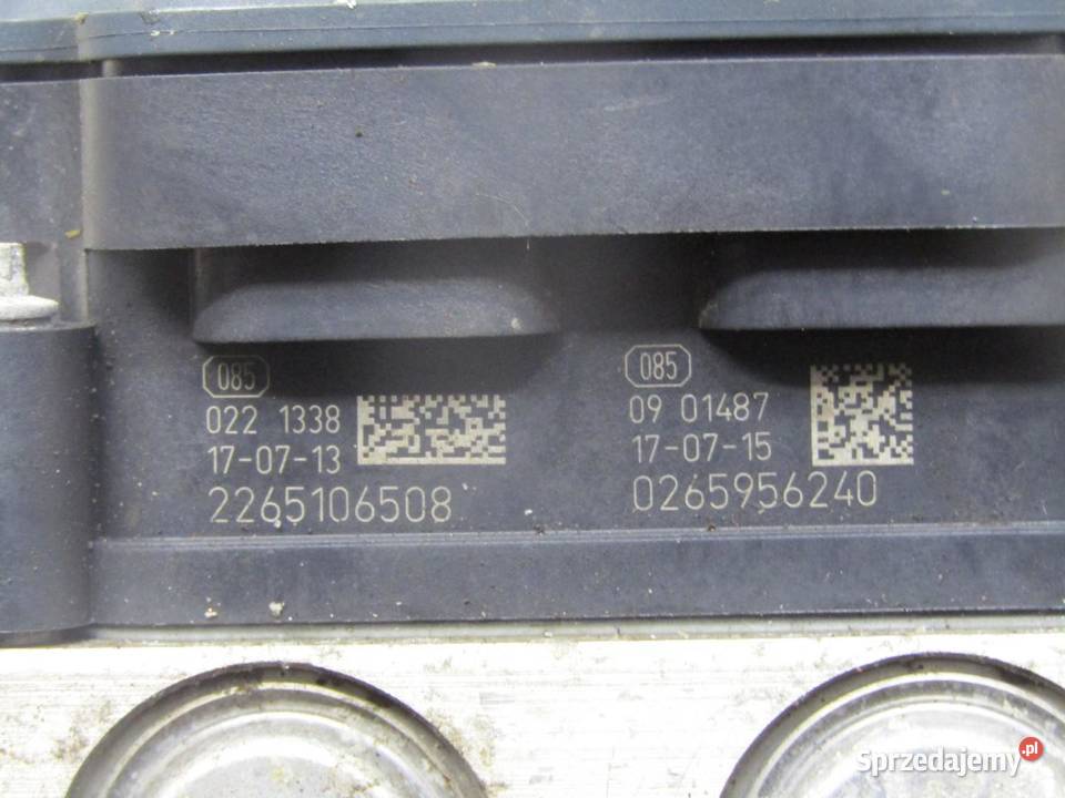 POMPA ABS STEROWNIK 12 VTI CITROEN C3 III osobowe