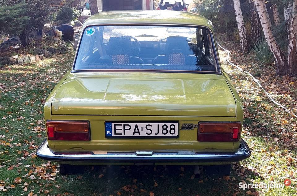 Duży Fiat 125p sprzedam zamienię na 126p Pabianice sprzedam