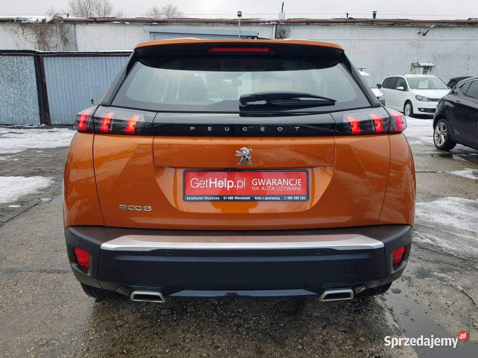 Peugeot 2008 12 Turbo Benzyna Klimatronik podgrzewane fotele Włocławek