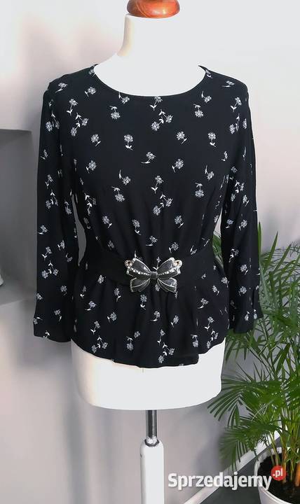 Bluzka koszula w drobne kwiatuszki Łódź