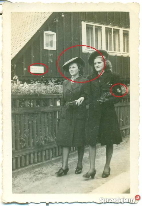 Kobiety na spacerze Niemcy lata 30te Ostrów Wielkopolski