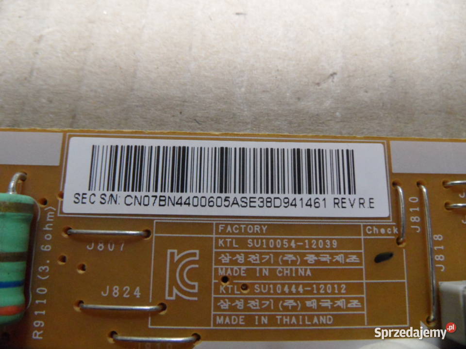 zasilacz telewizora samsung UE32F5500 BN4400605A sprzedam