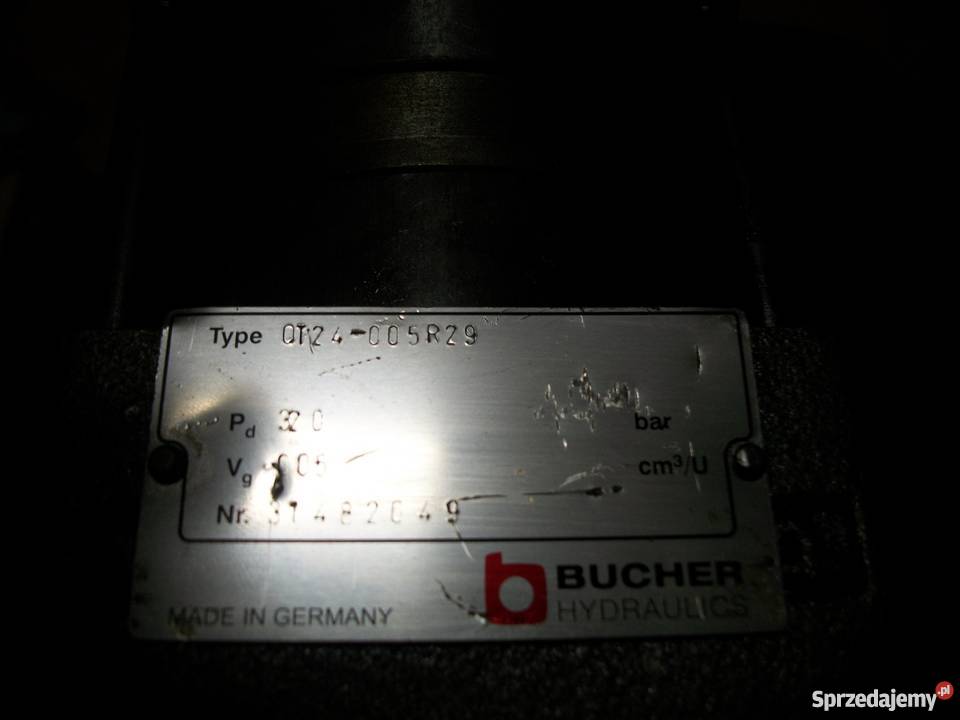 Pompa QT24005R29 Bucher małopolskie Olkusz