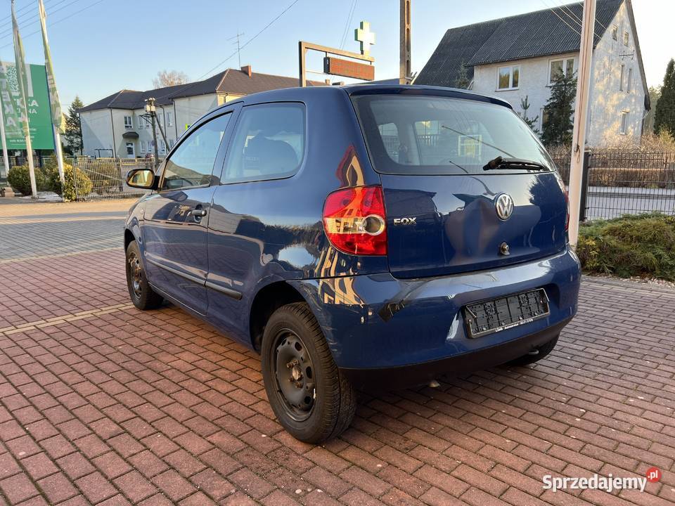 VW Fox 12 benz 55 2007 r z Niemiec 1 wł nowości Kolno