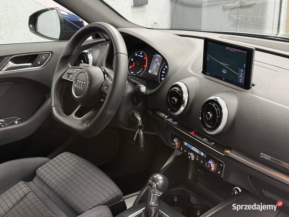 Audi A3 SLINE 16TDI 115 automat 5d GWARANCJ wspomaganie kierownicy wielkopolskie