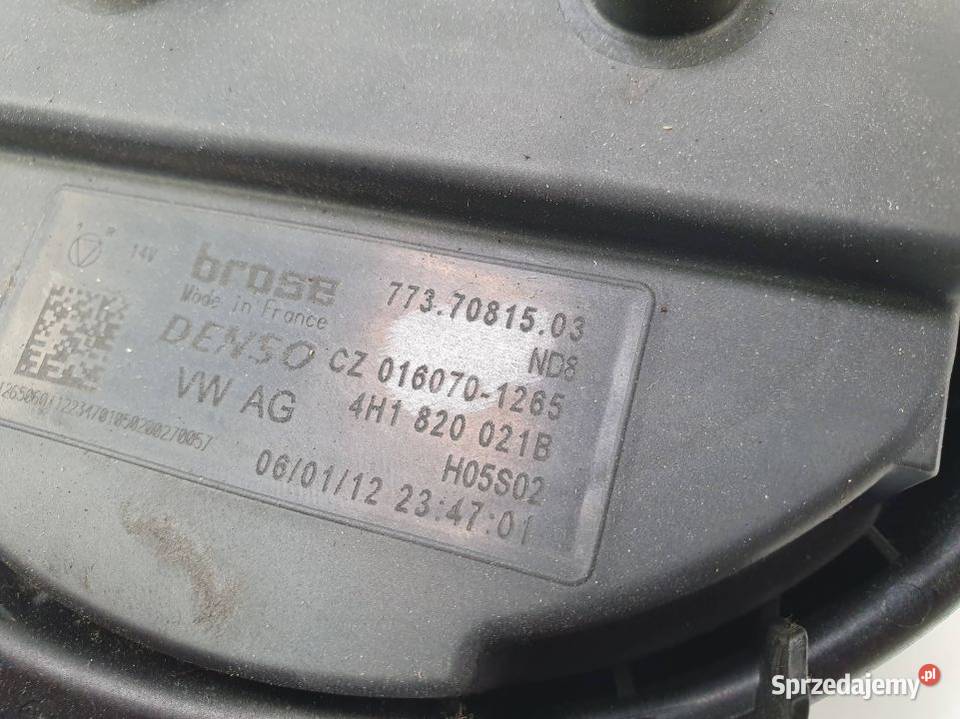 WENTYLATOR KABINOWY AUDI A8 D4 4H1820021B osobowe