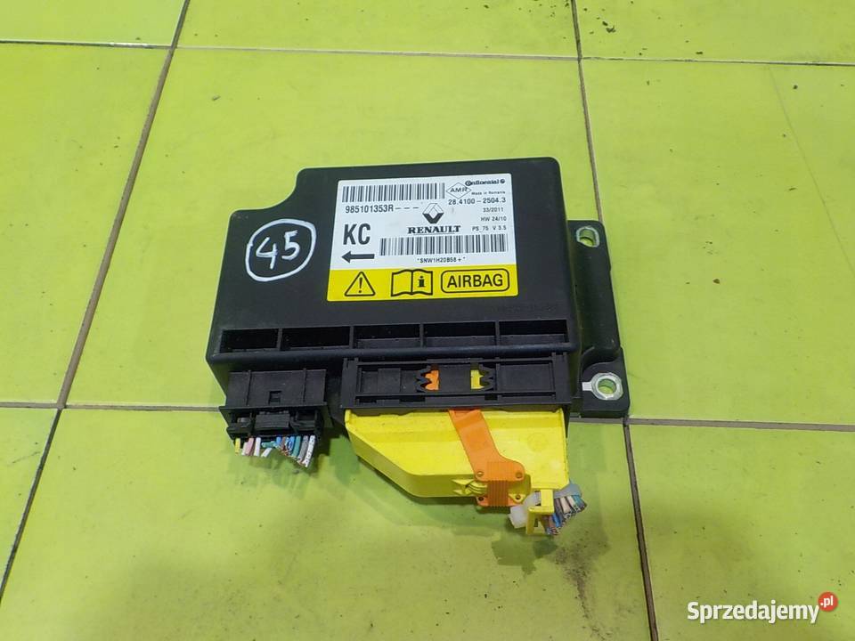 RENAULT MEGANE III 19 DCI 11r COUPE 2D sensor Wyposażenie elektryczne mazowieckie Suków