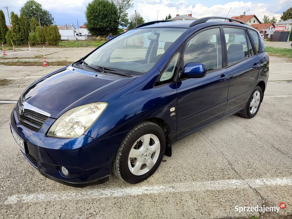 Toyota Corolla Verso 20 D4D 2001R Klima Rodzinny Corolla Verso