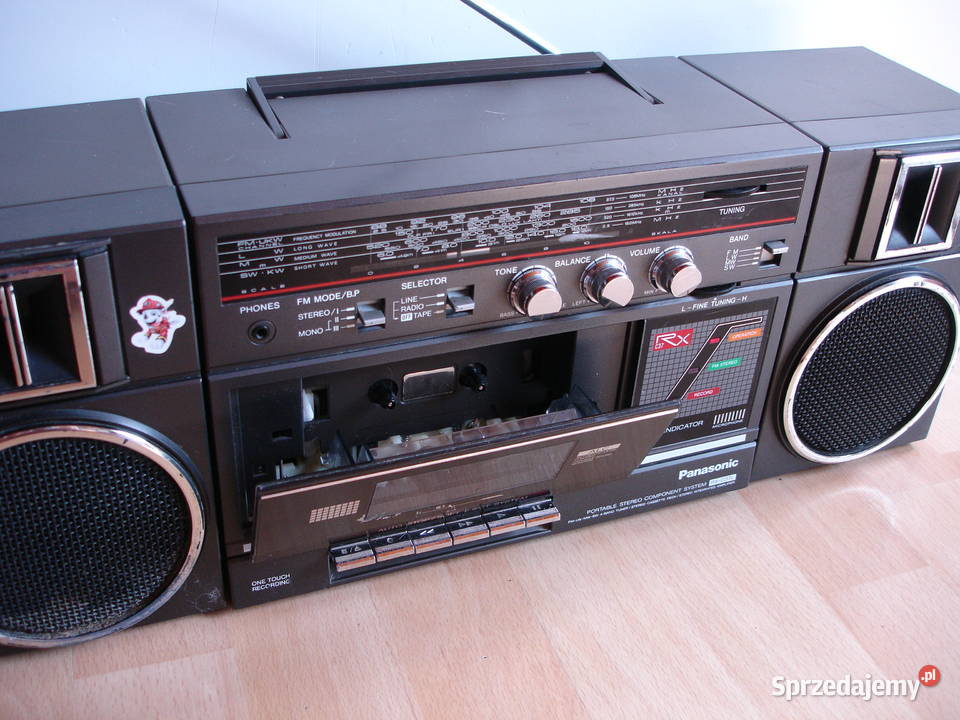 Radiomagnetofon PANASONIC RXC37L Zielona Góra