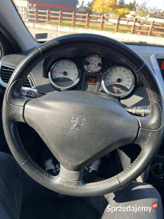 Peugeot 207 SPORTY 2008r 16 benzyna nieski wielofunkcyjna kierownica 207 Chełm