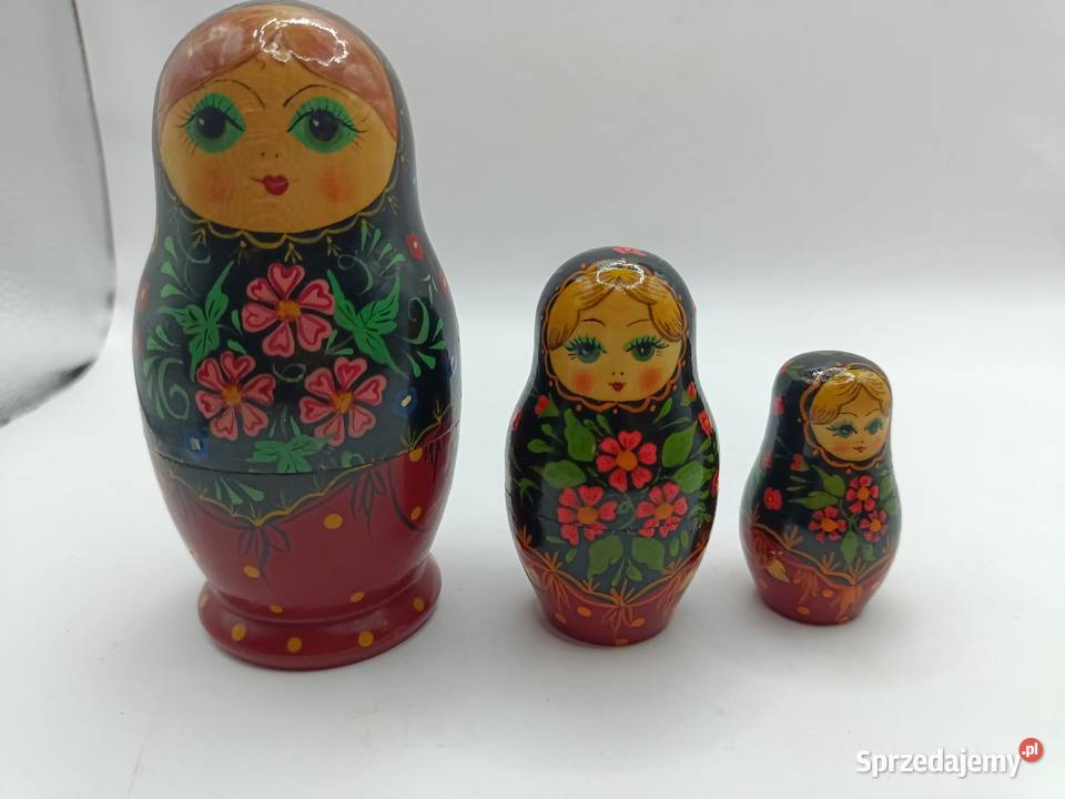 Matrioszka baba w babie ręcznie robione lalki lubelskie Zamość