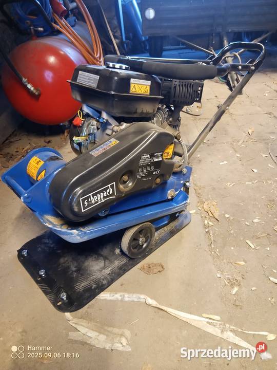 WYPOŻYCZENIE zagęszczarka Scheppach