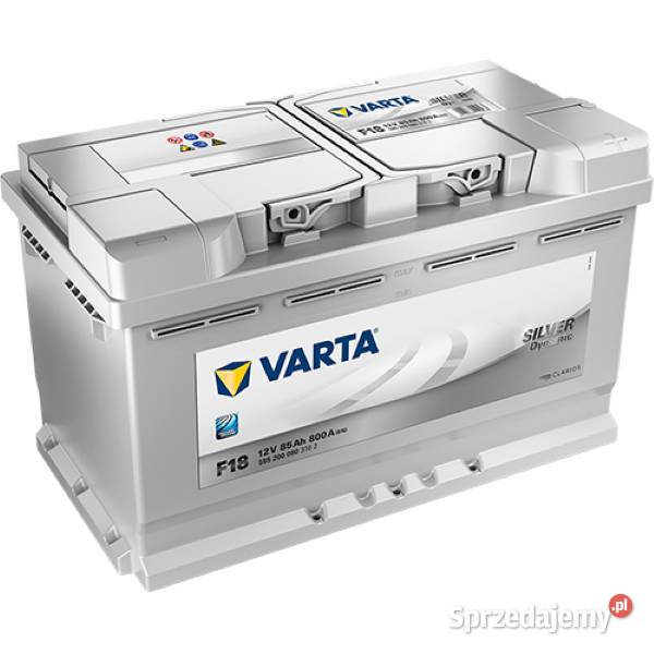 Akumulator Varta Silver F18 85Ah 800A Gdańsk osobowe