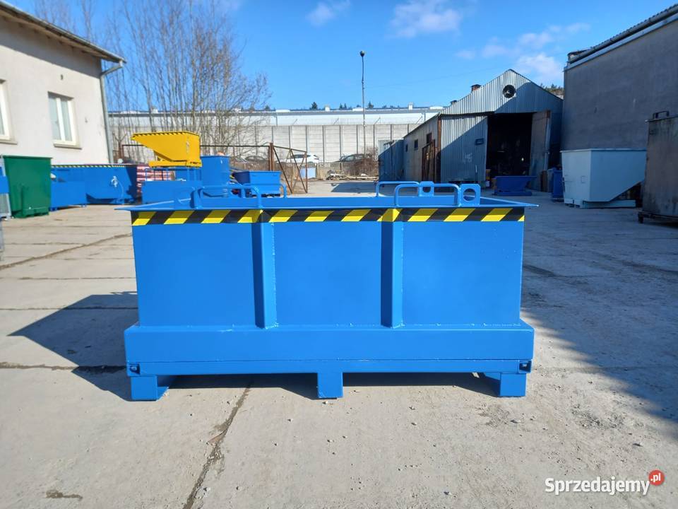 Kontener z otw dnem PMDC 750 L jakość premium Kielce