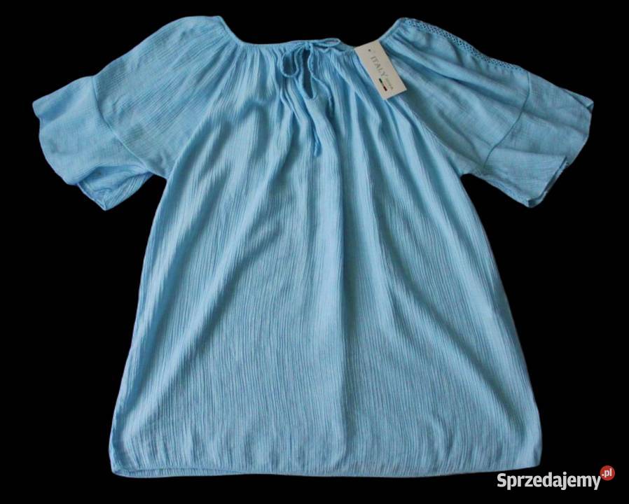 Bluzka damska hiszpanka Italy Moda Rozmiar uniwersalny Bluzki i koszule Warszawa sprzedam