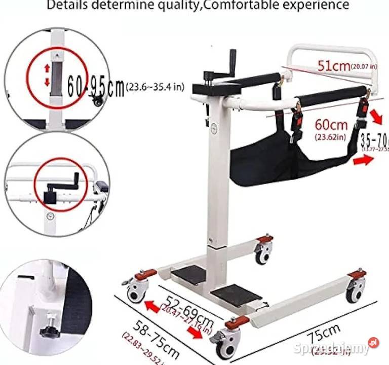 Nowy Podnośnik osoby niepełnosprawnej Wodzierady sprzedam