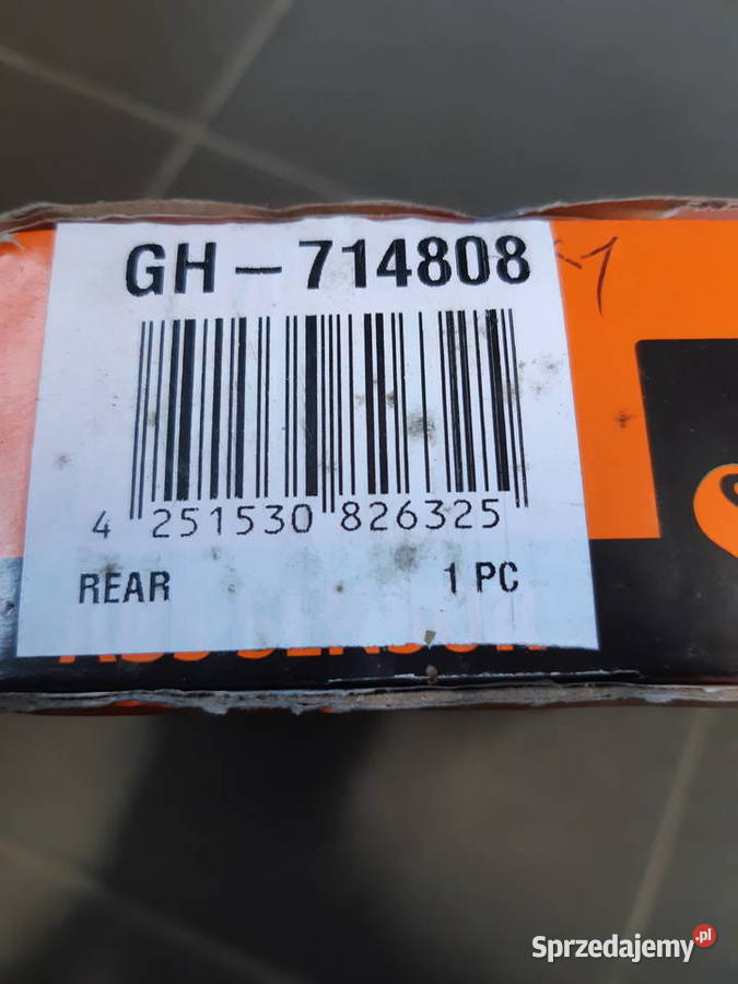 CZUJNIK ABS TYŁ VOLVO v70c70850s70 Układ napędowy Poznań