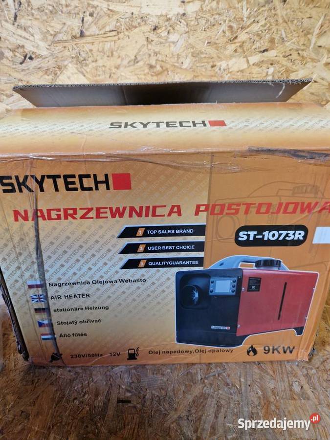 NAGRZEWNICA SPALINOWA DMUCHAWA OLEJOWA 9 kw na Głogowa