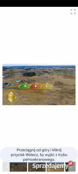 Sprzedam pole budowlane telefon Przystajń