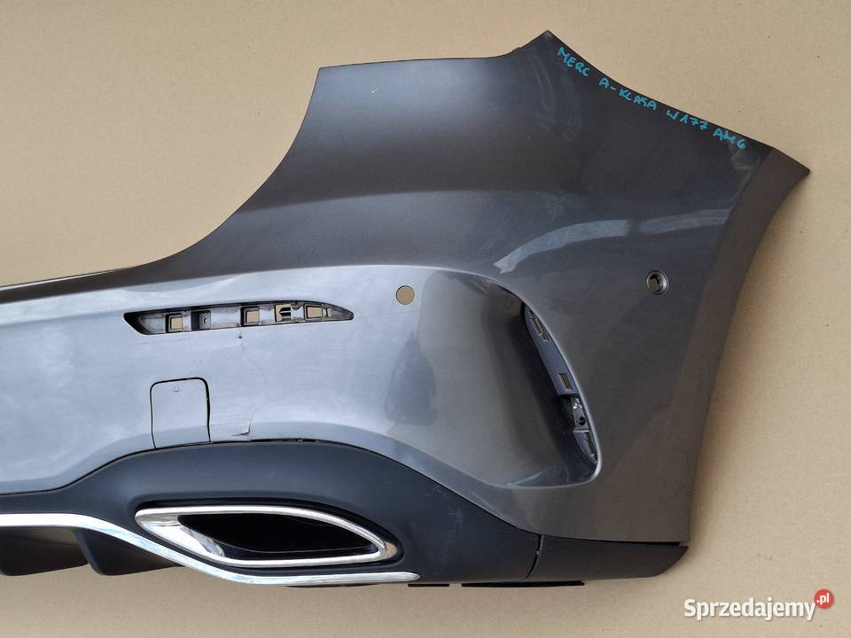MERCEDES AKLASA W177 AMG ZDERZAK TYŁ TYLNY Bieleń sprzedam