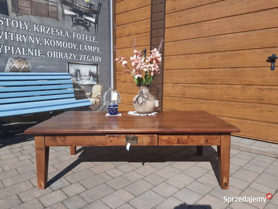 ława z jedną szufladą wielkopolskie Mielnica Duża